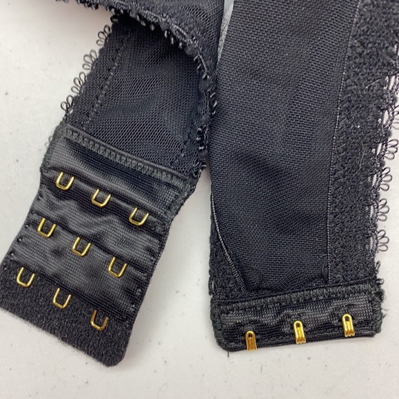 AG PNK/BLK Garter Belt, 3X.  13H - Picture 3 of 6